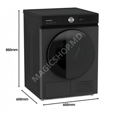 Сушильная машина Samsung DV90DG6845LBU4 Negru